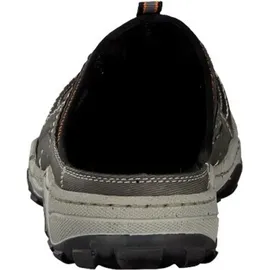 Rieker Herren 08096 Clogs, Grau (schwarz/rauch/rauch/00), 43 EU