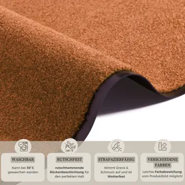 HANSE HOME Wash & Clean 90 x 150 cm Orange