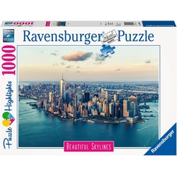 Ravensburger Puzzle Puzzle Highlights Beautiful Skylines - New York, 1000 Puzzleteile, Made in Germany, FSC® - schützt Wald - weltweit bunt