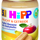 HiPP Bio Frucht & Getreide Apfel-Banane mit Babykeks 190 g