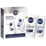 NIVEA MEN Sensitive Gesichtspflege Set Waschgel + Gesichtscreme (50 ml)