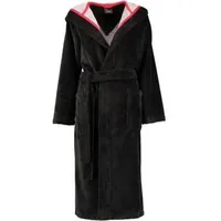 CAWÖ Damen Kapuzenmantel 830 lava - schwarz