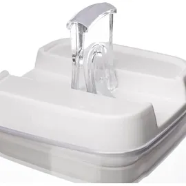 5 five simply smart Oslo quadratische Vorratsdose transparent 1,7 l