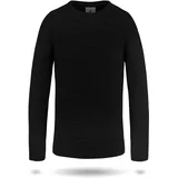normani Outdoor Sports Normani, Outdoor Sports Kinder Merino Langarm Broome in Schwarz, 86, 92