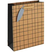 Clairefontaine 6x Geschenktasche aus Kraftpapier, 17x6x22 cm braun 28794-0C