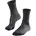 Trekkingsocken Damen asphalt melange 37-38
