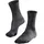 Trekkingsocken Damen asphalt melange 37-38