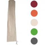 Mendler Schirmhülle HWC für Ampelschirm bis 4 m Polyester creme