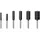 Bosch Nutfräser-Set 6-teilig 6-mm-Schaft