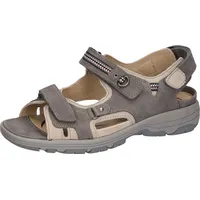 WALDLÄUFER Trekkingsandale »Herki«, Outdoorschuh, Sommerschuh, Keilabsatz, mit Leder-Innensohle, H-Weite,