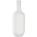 LEONARDO Vase Milano 50 cm Glas Weiß