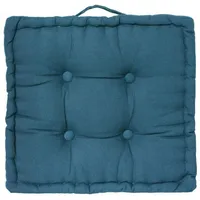 Atmosphera Créateur d'intérieur Bodenkissen 40 x 40 cm Blau