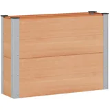 vidaXL Hochbeet 100 x 30 x 72 cm Braun