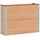 vidaXL Hochbeet 100 x 30 x 72 cm Braun