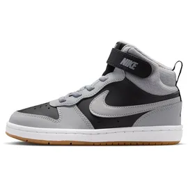 Nike Court Borough Mid 2 Kinder Schwarz 33
