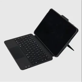 DEQSTER Prime Keyboard Tastatur-Hülle für iPad Air 11" (M2 / M3) Schwarz