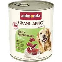 Animonda GranCarno Rind + Entenherzen 6 x 800 g