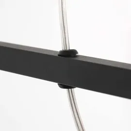 Steinhauer Pendelleuchte Buckley Metall Schwarz