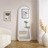 SalesFever Spiegel Kunstfell - Beige