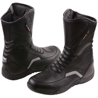 Modeka Blaker Motorradstiefel, schwarz, 43