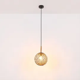 GLOBO Antik 1-flg. 25 cm rund Holz