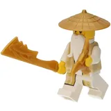 LEGO Ninjago: Sensei Wu + 12 Waffen - Braun