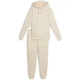 Puma Jogginganzug Kapuze Weiß M