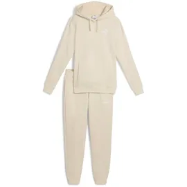 Puma Jogginganzug Kapuze Weiß M