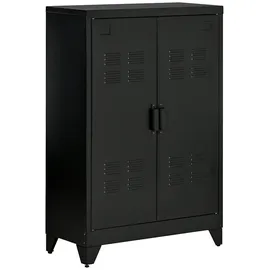 Homcom Aktenschrank 75 x 33 x 110 cm schwarz