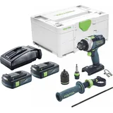 Festool TPC 18/4 I-Basic Akku Schlagbohrschrauber 18 V 75 Nm Brushless + 2x Akku 3,0 Ah + Ladegerät + Systainer