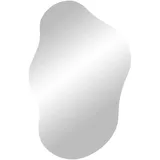 House Nordic Wandspiegel, Klar, Glas, organisch, 40x60x0.5 cm, Reach, Spiegel, Wandspiegel