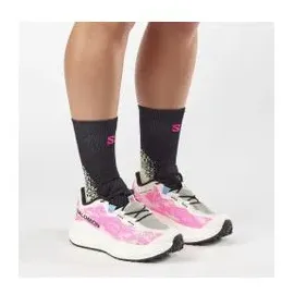 Salomon Aero Glide 4 GRVL Damen Vanilla Ice/Knockout Pink/Black 37 1/3