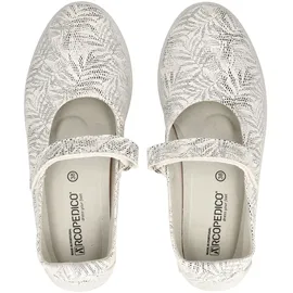 Arcopedico Ballerinas in Weiß/Silber | 40