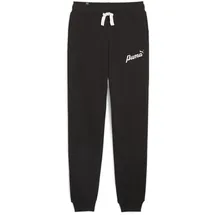 Puma Ess+ Script TR Mädchen Hose, schwarz - 176