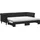vidaXL Tagesbett 80 x 200 cm Schwarz