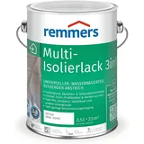 Remmers Multi-Lack 3in1 weiß (RAL 9016), 5 Liter, Wetterschutzfarbe, Metallschutzlack & Buntlack auf Wasserbasis für Holz, Metall & PVC