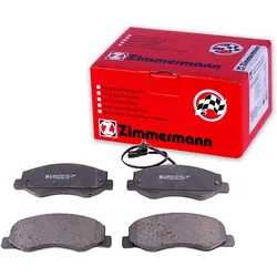 Zimmermann Bremsbeläge Bremsklötze Satz Hinten Passend Für Nissan Nv400 Opel Mov: Bremsbelagsatz, Scheibenbremse Opel: 4421289 Opel: 95507110 Renault: