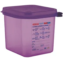 Araven GN1/6, Lebensmittelbehälter, aus Silikon 2,6L