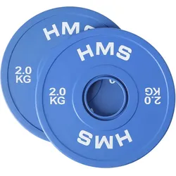 Olympia-hantelscheibe HMS CBRS 2x2kg