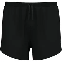 Odlo Herren Zeroweight 3 Inch Split Short schwarz