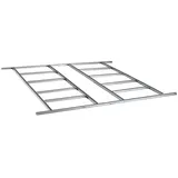 Floraworld Fundamentprofil, grau, BxHxL: 219 x 3 x 200 cm