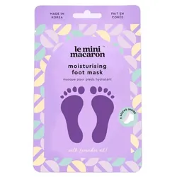 Le Mini Macaron Moisturizing Foot Mask - Lavender Hand- & Fußpflege 16 ml 