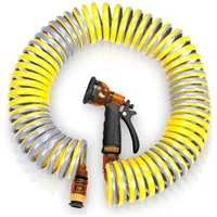 Hecht Spiralschlauch 15 m Gartenbrause