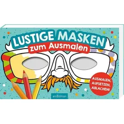 Masken: Lustige Masken zum Ausmalen