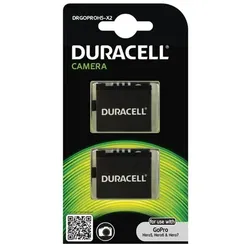 1x2 Duracell Li-Ion Akku 1250mAh für GoPro Hero 5/Hero 6/Hero 7