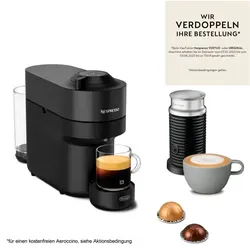 Nespresso Vertuo Pop ENV 90.B by Delonghi, + Aeroccino Coupon