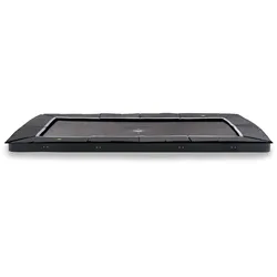 EXIT Dynamic ebenerdiges sports Trampolin 275x458cm - schwarz