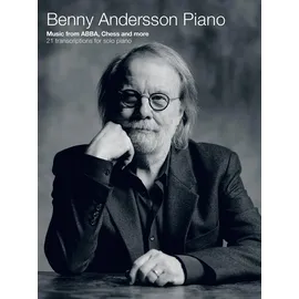 HAL LEONARD Benny Andersson Piano – Musik von ABBA, Chess and more | Klavier-Songbook für Fortgeschrittene | Liederbuch mit 21 Transkriptionen