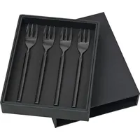 Broste Copenhagen Tvis Kuchengabel titanium black 4tlg.