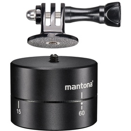 Mantona Turnaround 360 Stativkopf für GoPro (20867)